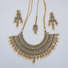 Polki Necklace Set 1020-21 - Dazzles Jewellery
