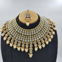 Polki Necklace Set 1020-21 - Dazzles Jewellery