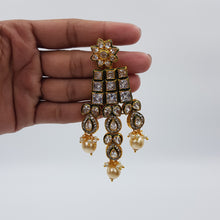 Polki Necklace Set 1020-21 - Dazzles Jewellery