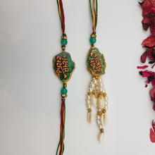 Rakhi Lumba Set 9593-100 - Dazzles Jewellery