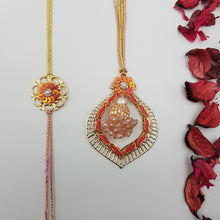 Rakhi Lumba Set 9628-76 - Dazzles Jewellery