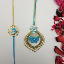 Rakhi Lumba Set 9628-76 - Dazzles Jewellery