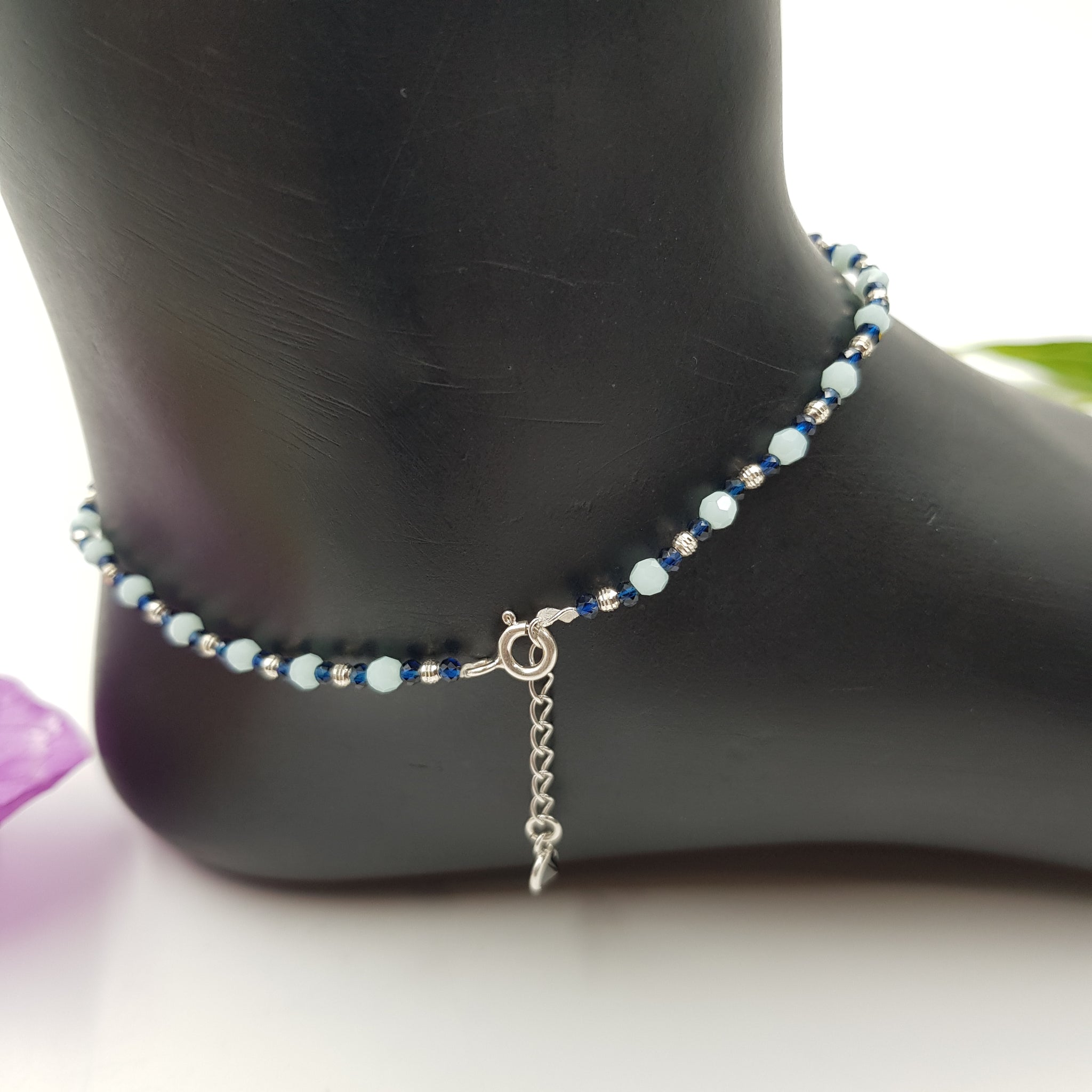 Pure 925 Hallmarked Payal/Anklet 8068-22