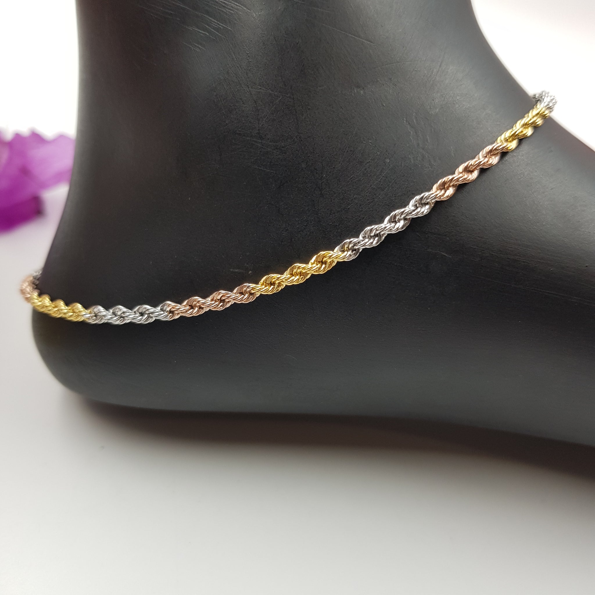 Pure 925 Silver Anklet 5127-22
