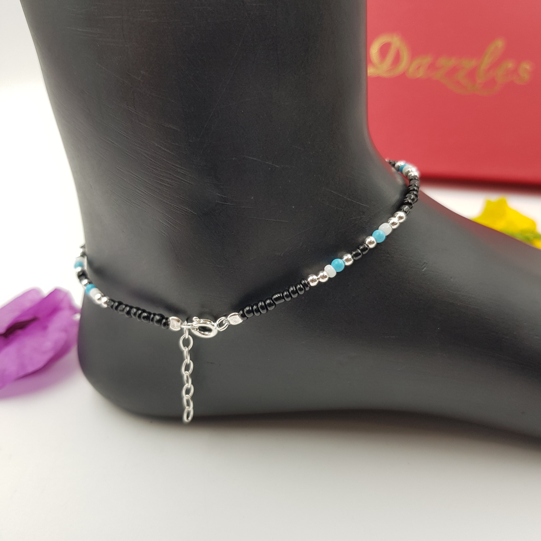 Pure 925 Hallmarked Payal/Anklet 8071-22