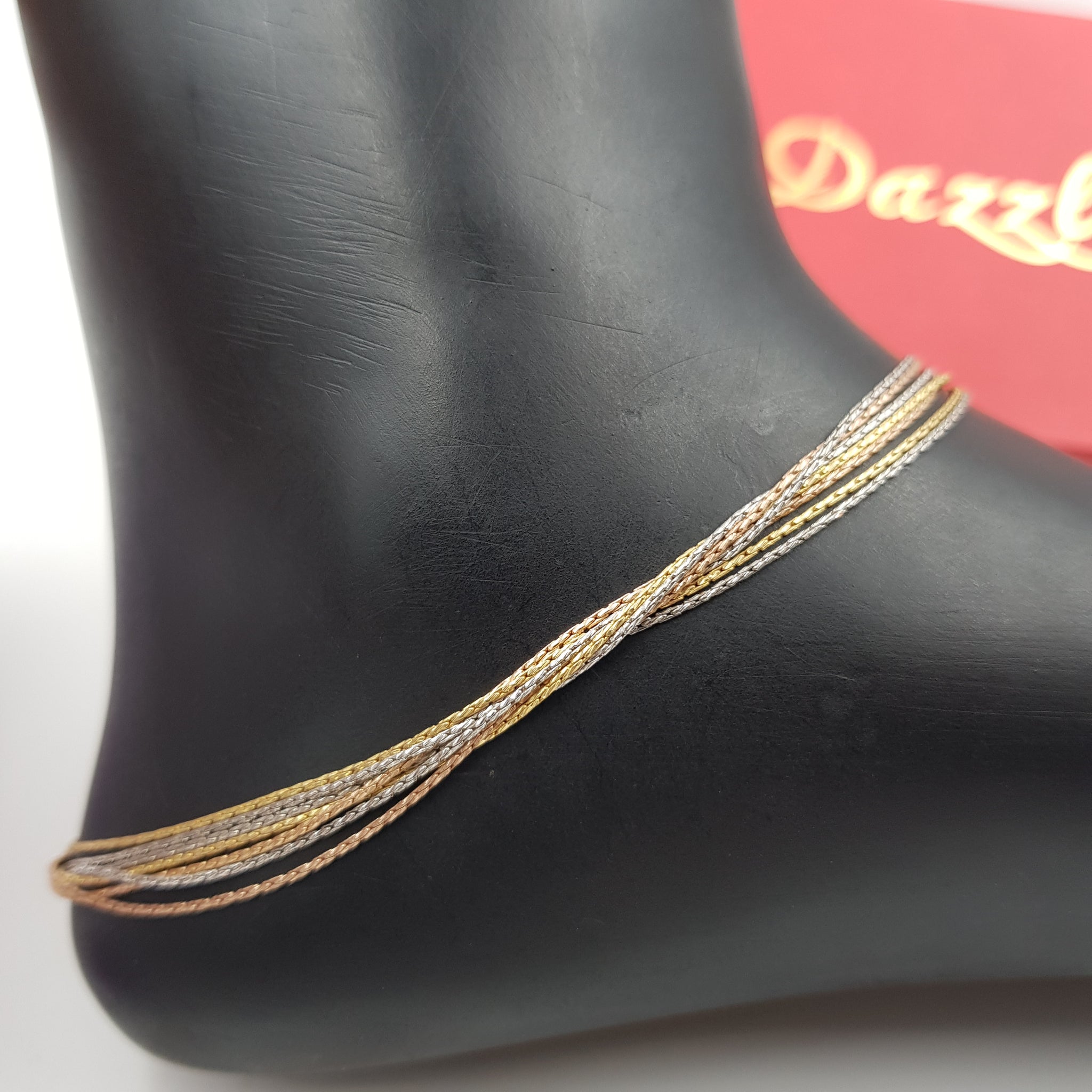 Pure 925 Hallmarked Payal/Anklet 8031-22