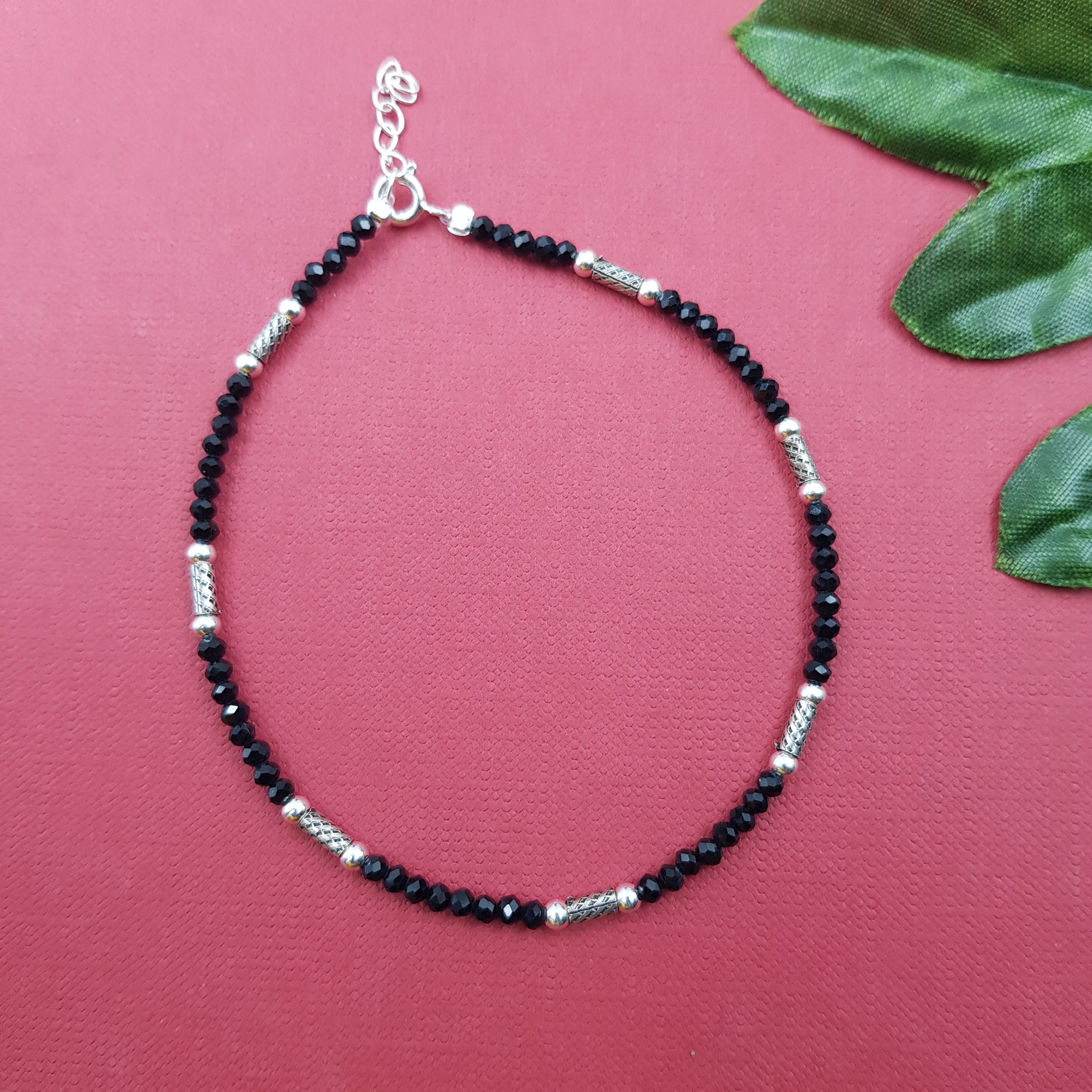 Pure 925 Hallmarked Silver Anklet 9764-22