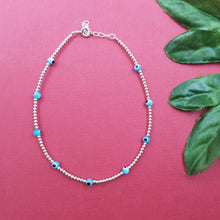 Pure 925 Hallmarked Silver Anklet 9777-22