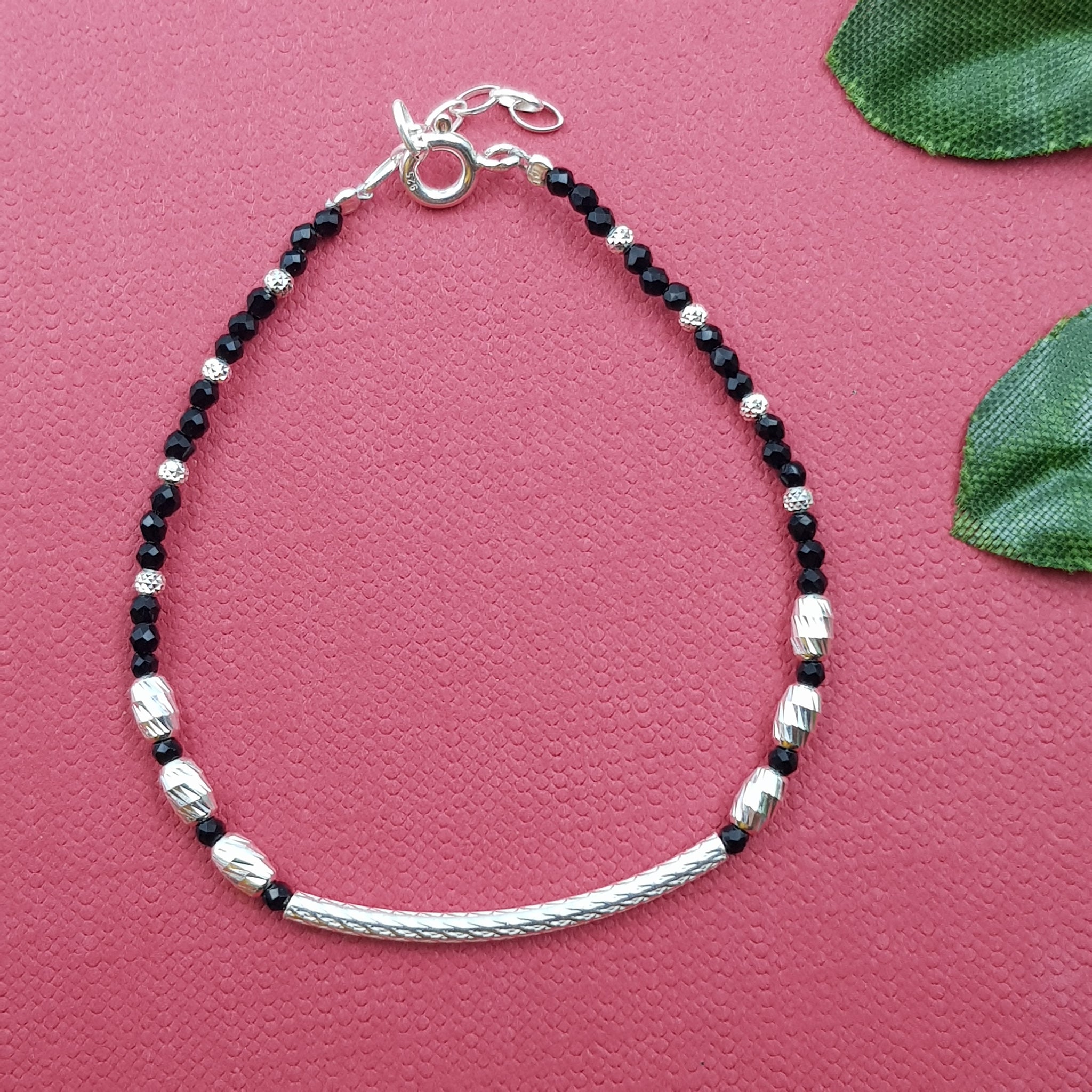 Pure 925 Hallmarked Silver Bracelet 9774-22