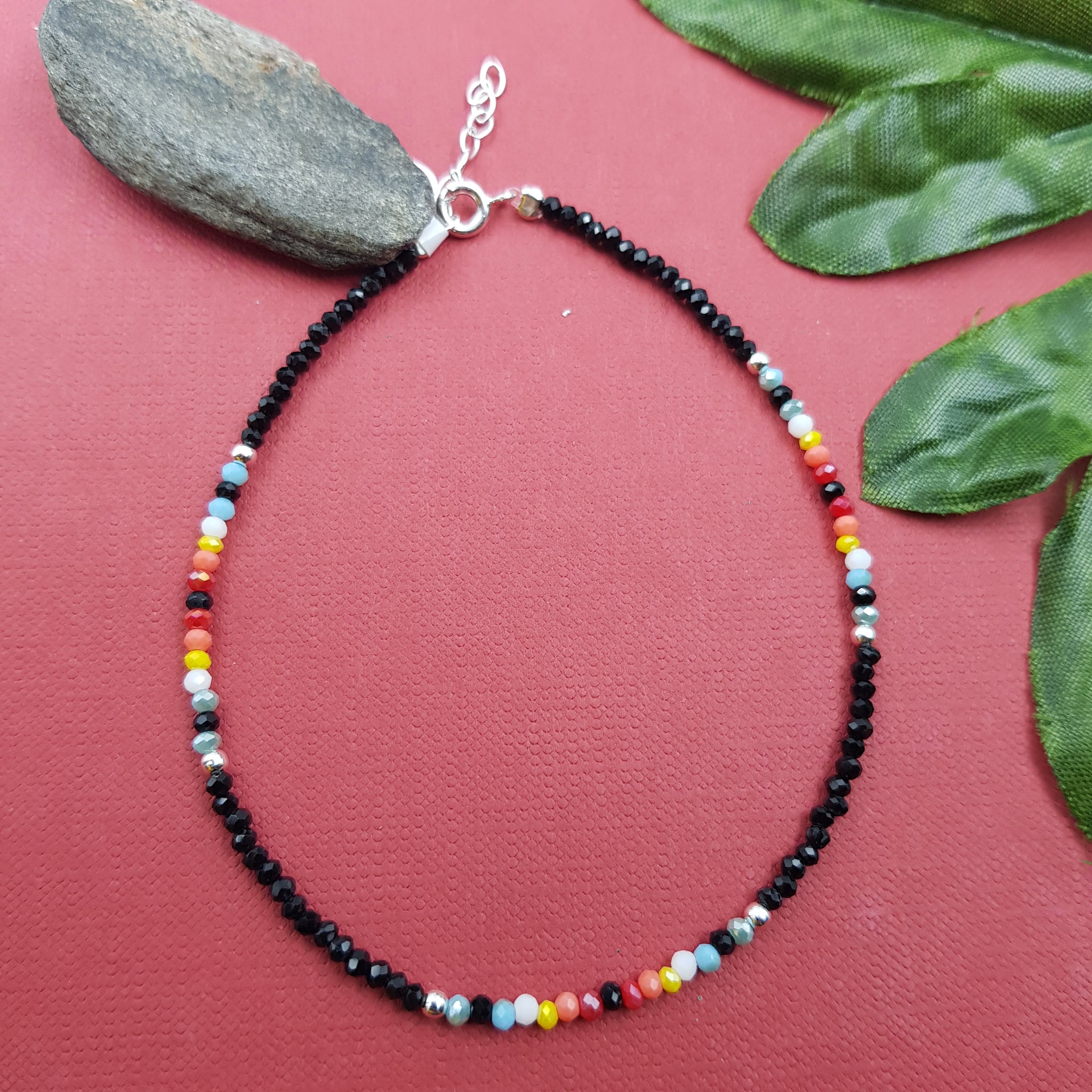 Pure 925 Hallmarked Silver Anklet 9762-22
