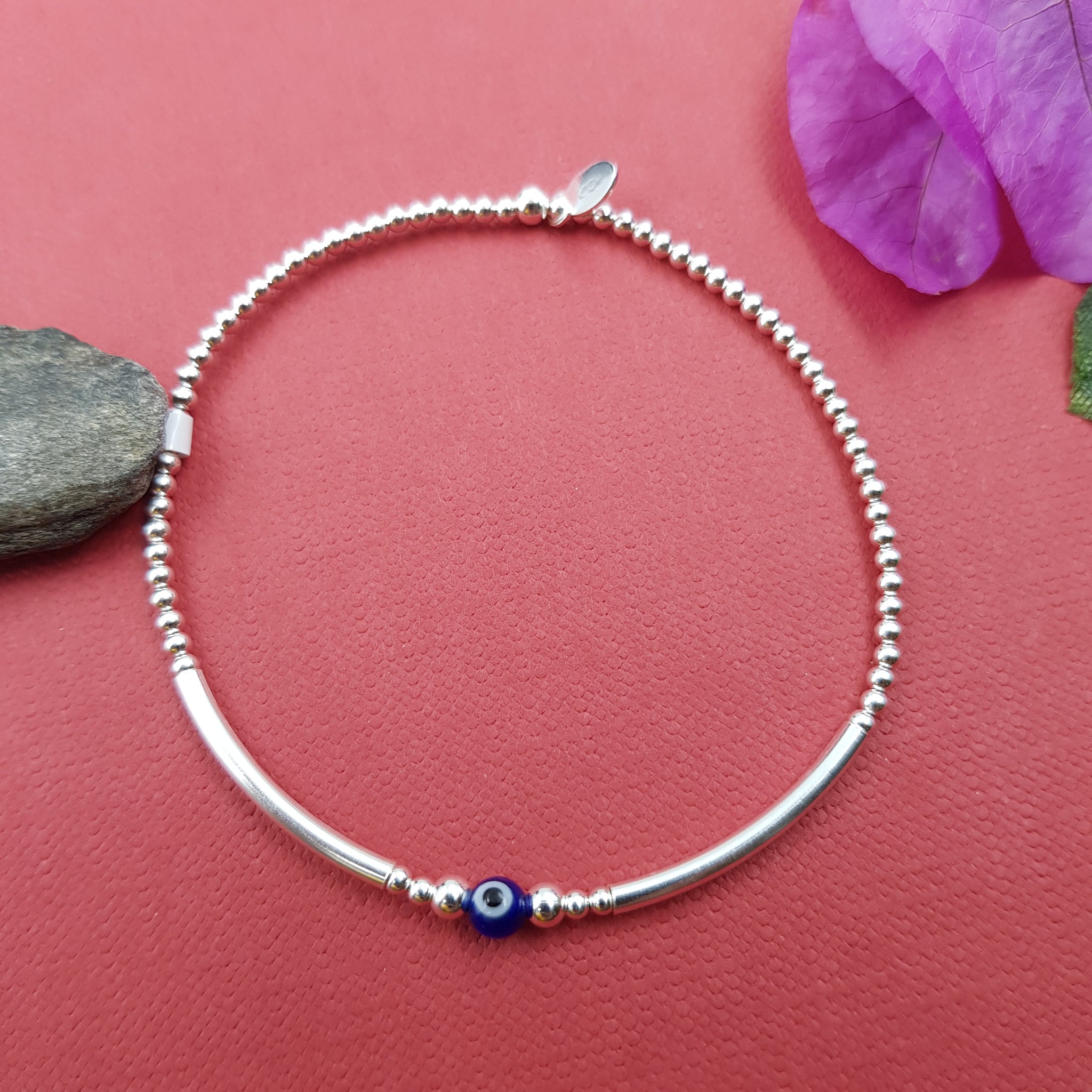 Pure 925 Hallmarked Silver Bracelet 9779-22