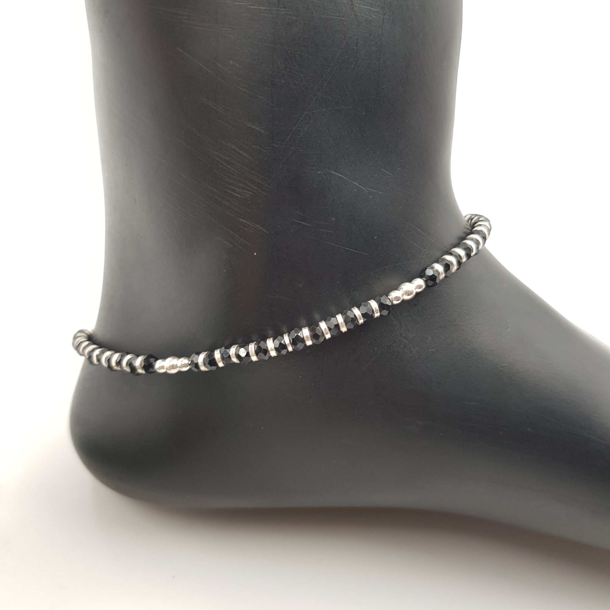 Pure 925 Hallmarked Silver Anklet 9751-22