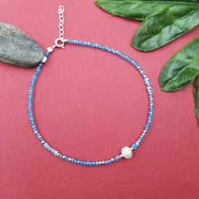 Pure 925 Hallmarked Silver Anklet 9772-22