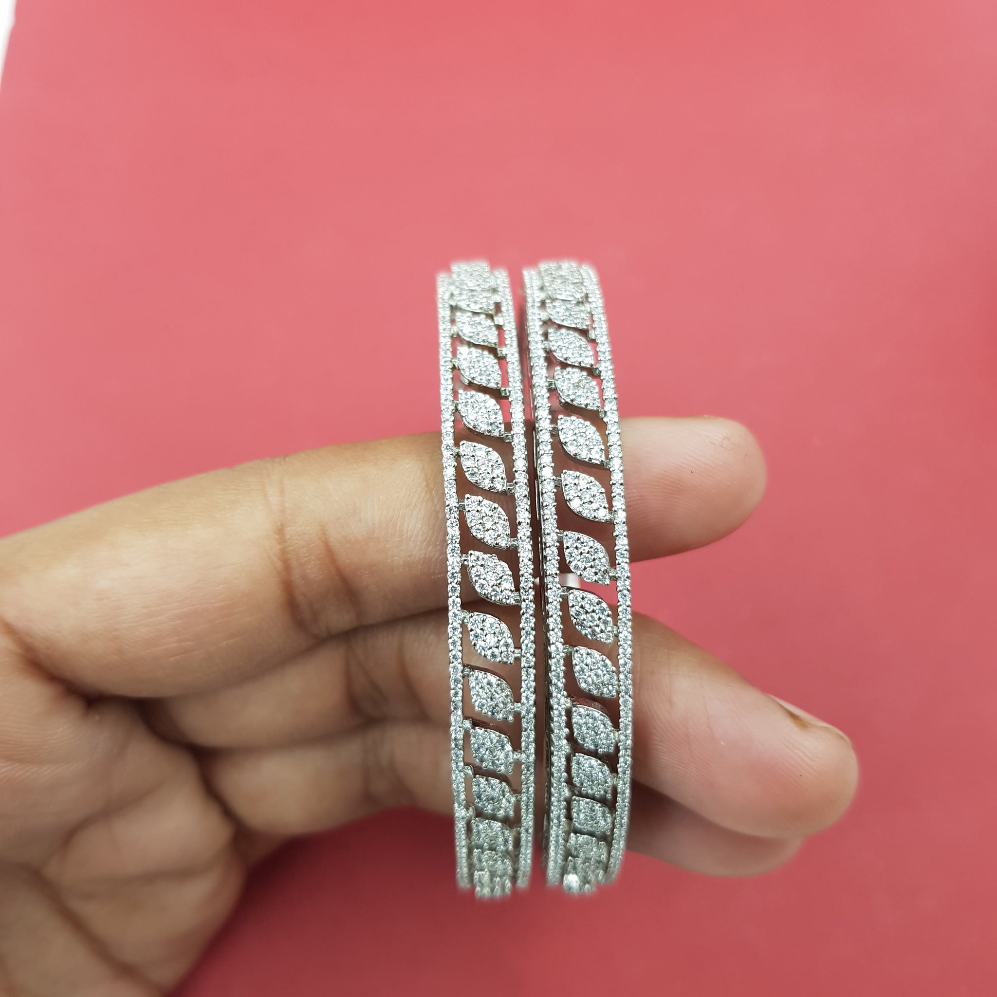 Zircon/AD Bangles/Kada 9743-08