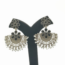 Chandbali Oxidized Earring 6953-28