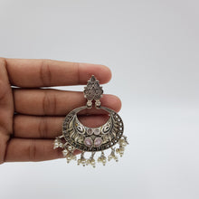 Chandbali Oxidized Earring 4679-59