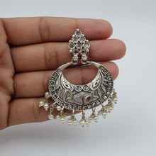 Chandbali Oxidized Earring 4679-59