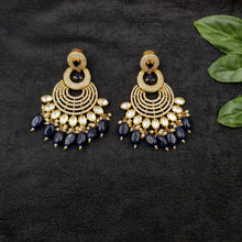 Blue Zircon/AD Earring 1334-5399