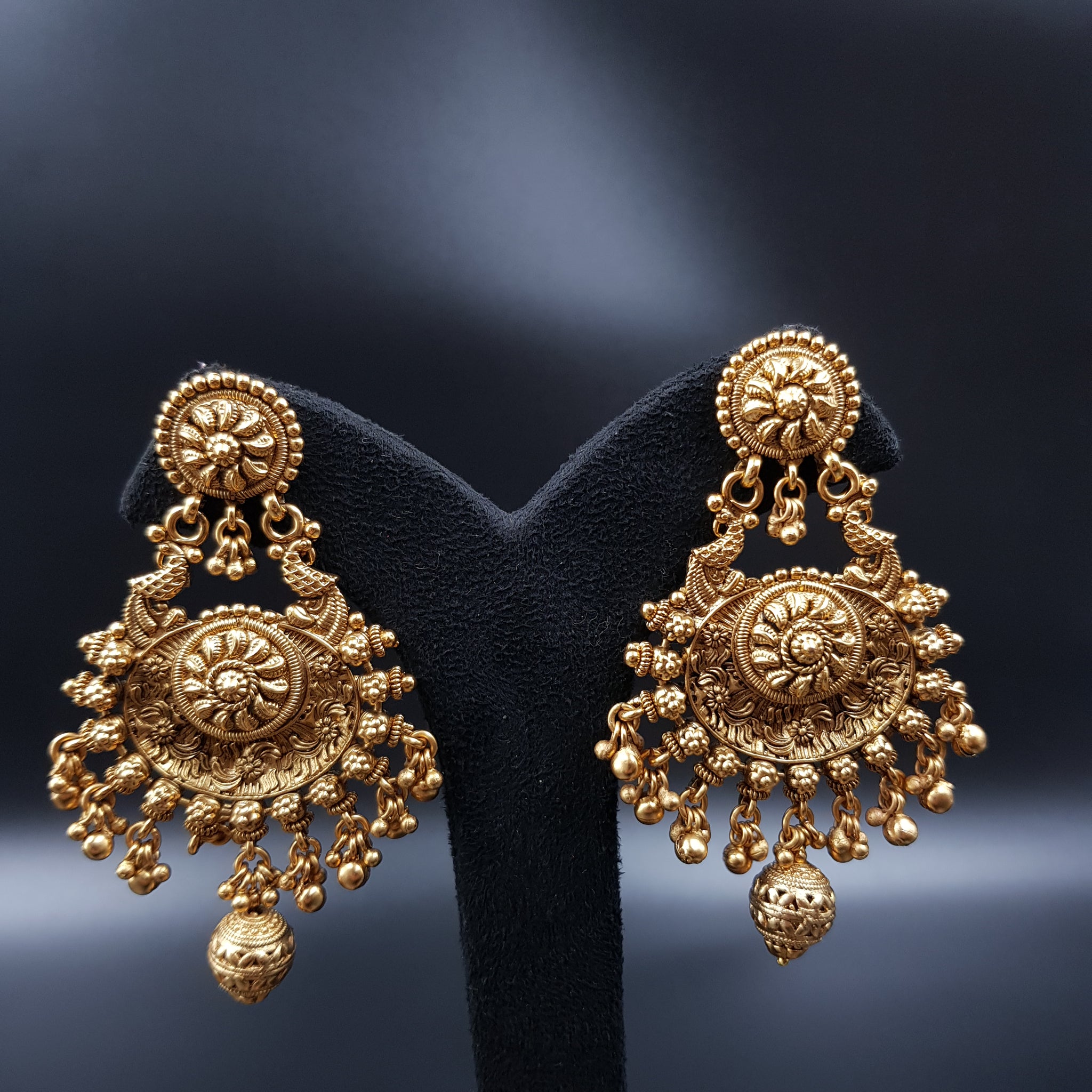 Chandbali Antique Earring 10272-28
