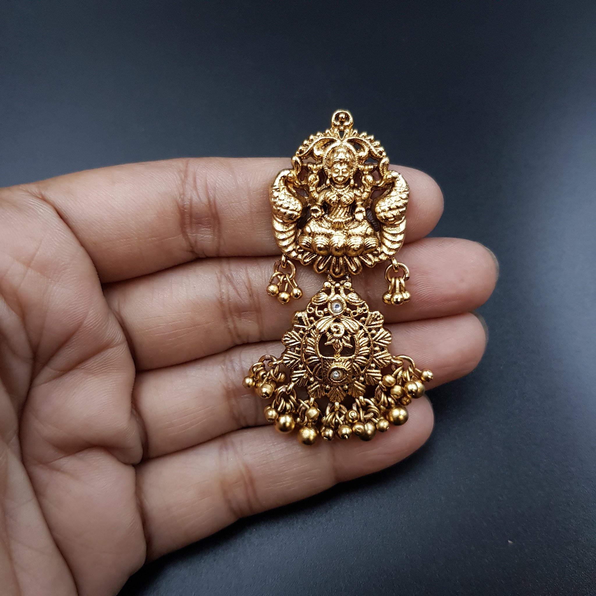Danglers Temple Earring 10274-28