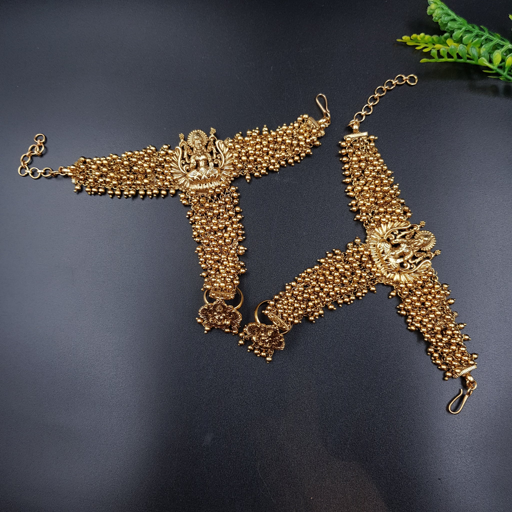 Antique Gold Hathphool 10185-28