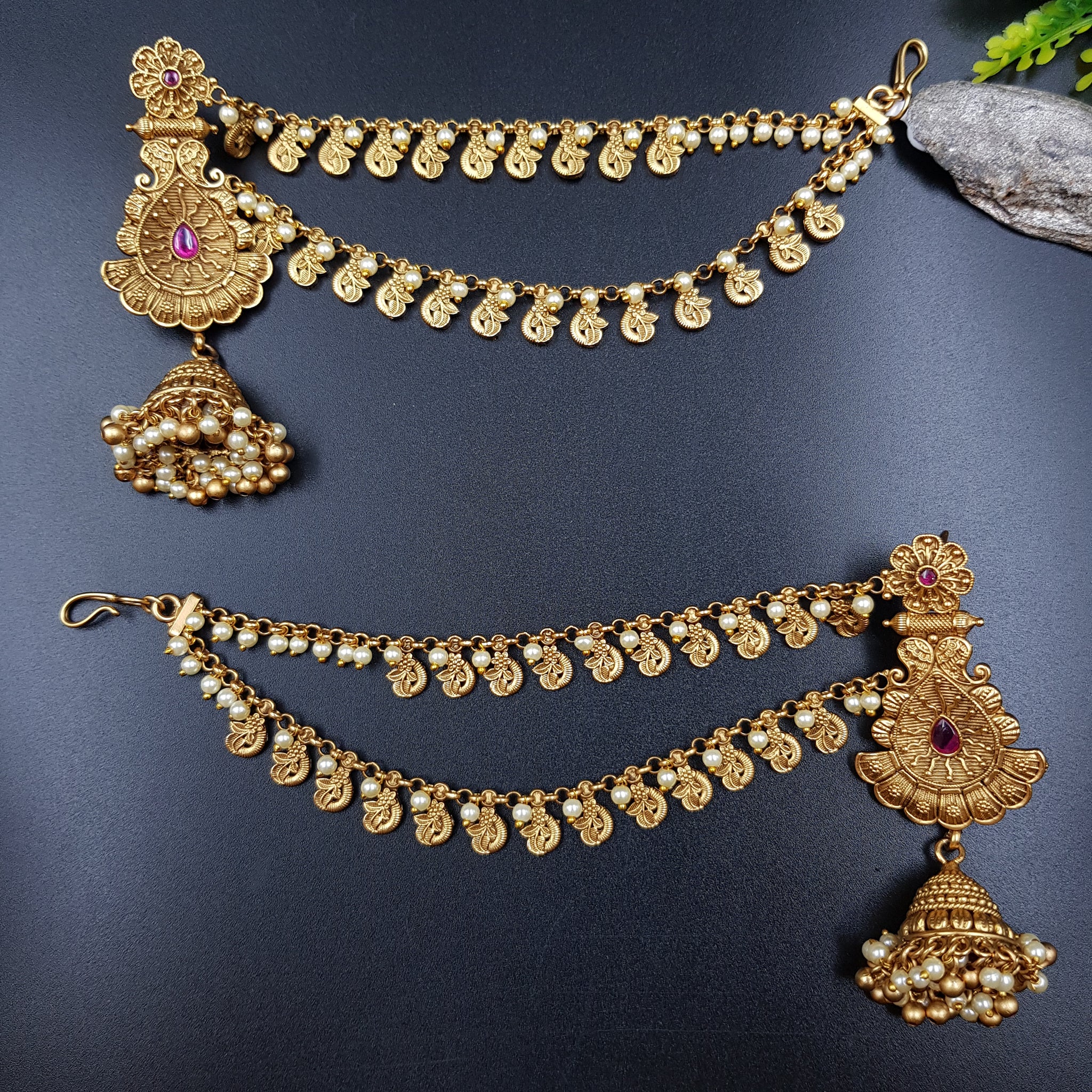 Jhumki Antique Earring 10278-28