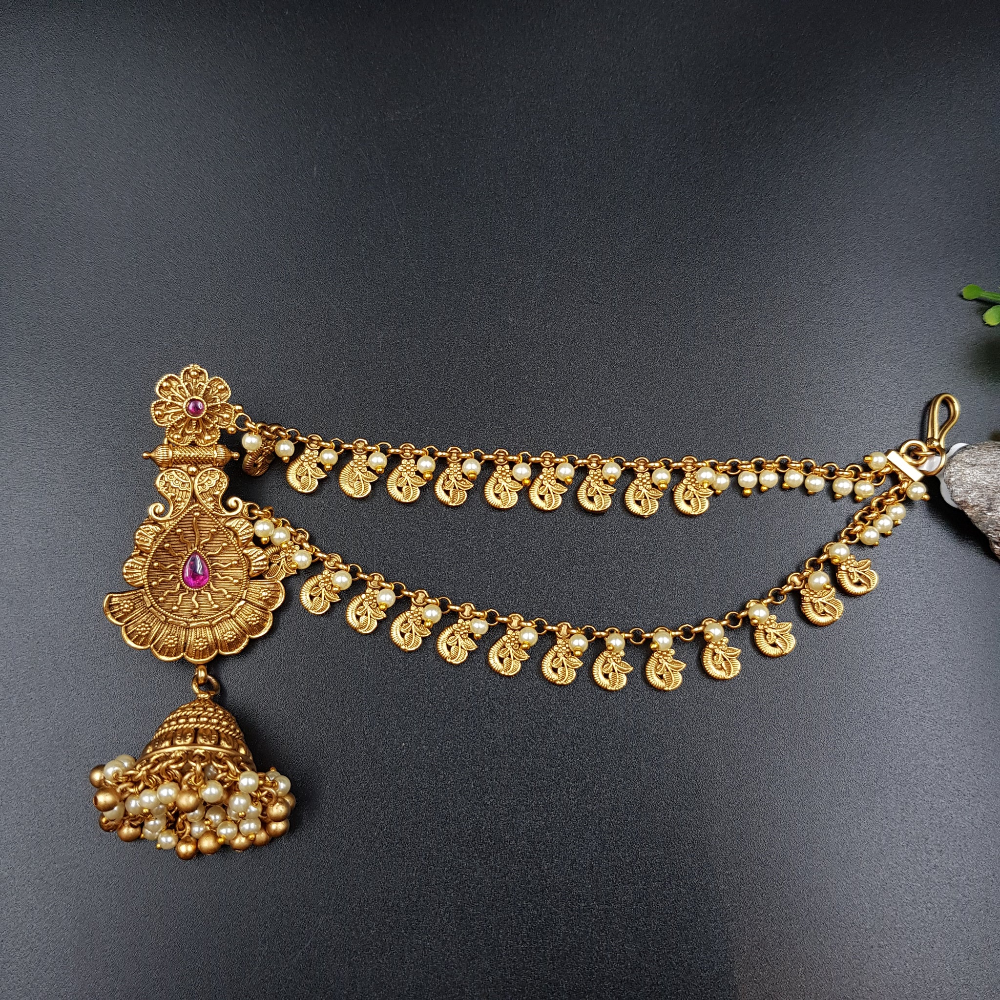 Jhumki Antique Earring 10278-28
