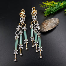 Mint Green Zircon/AD Earring 8783-2833