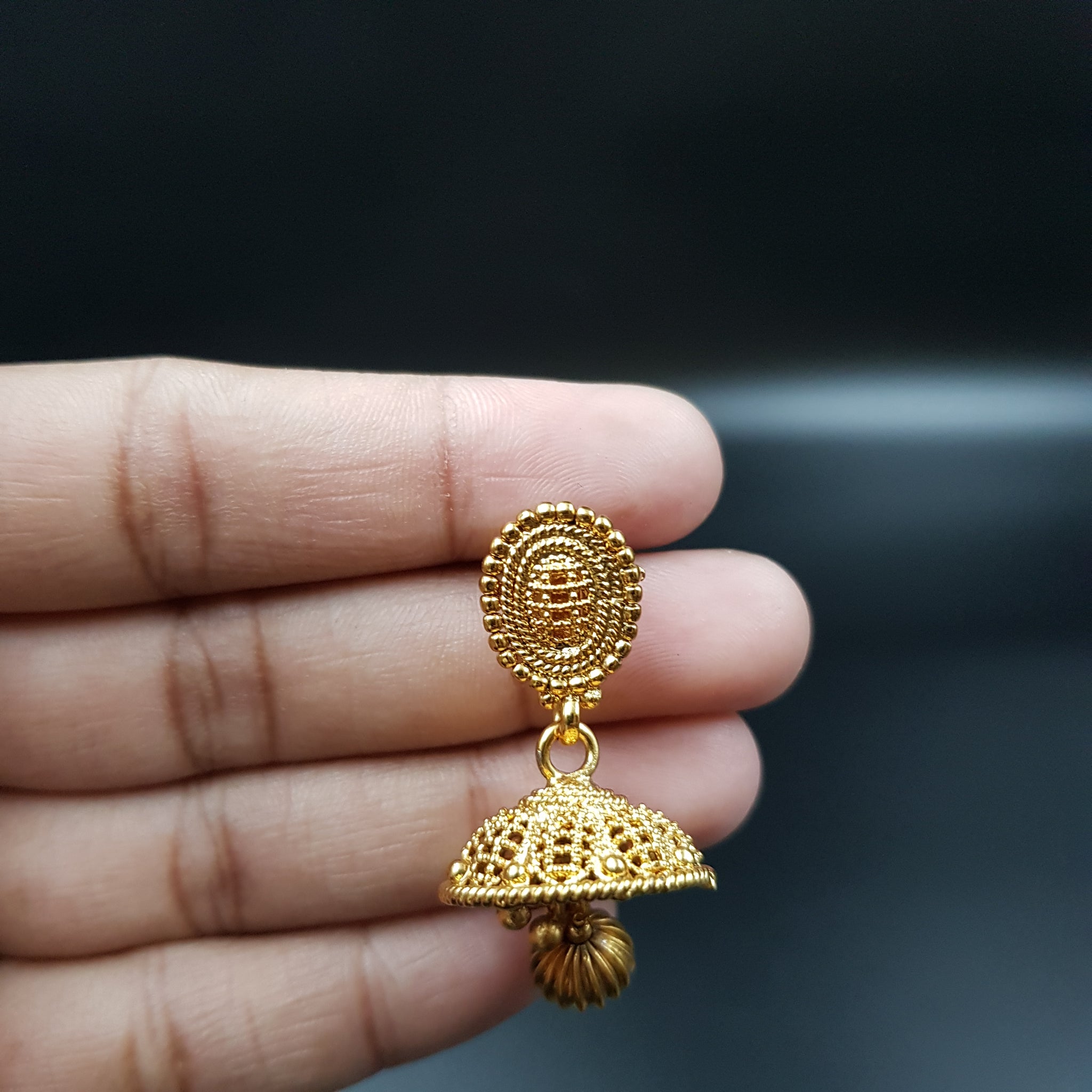 Gold Look Earring 17982-5164