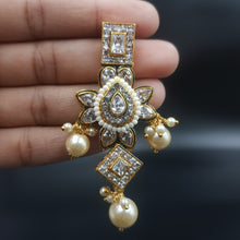 Polki Long Necklace Set 16672-3819
