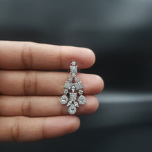 Round Neck Zircon/AD Necklace Set 10786-69