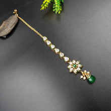 Kundan Polki Maang tikka 1258-100