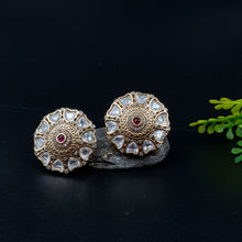 Tops/Studs Kundan Earring 10086-4