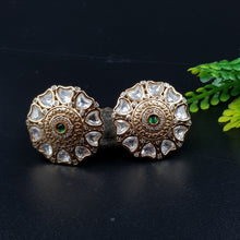 Tops/Studs Kundan Earring 10086-4
