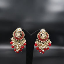 Meenakari Chandbali Fashion Earring 9876-R