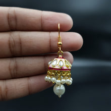 Meenakari Jhumki Fashion Earring 9899-R