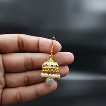 Meenakari Jhumki Fashion Earring 9899-R