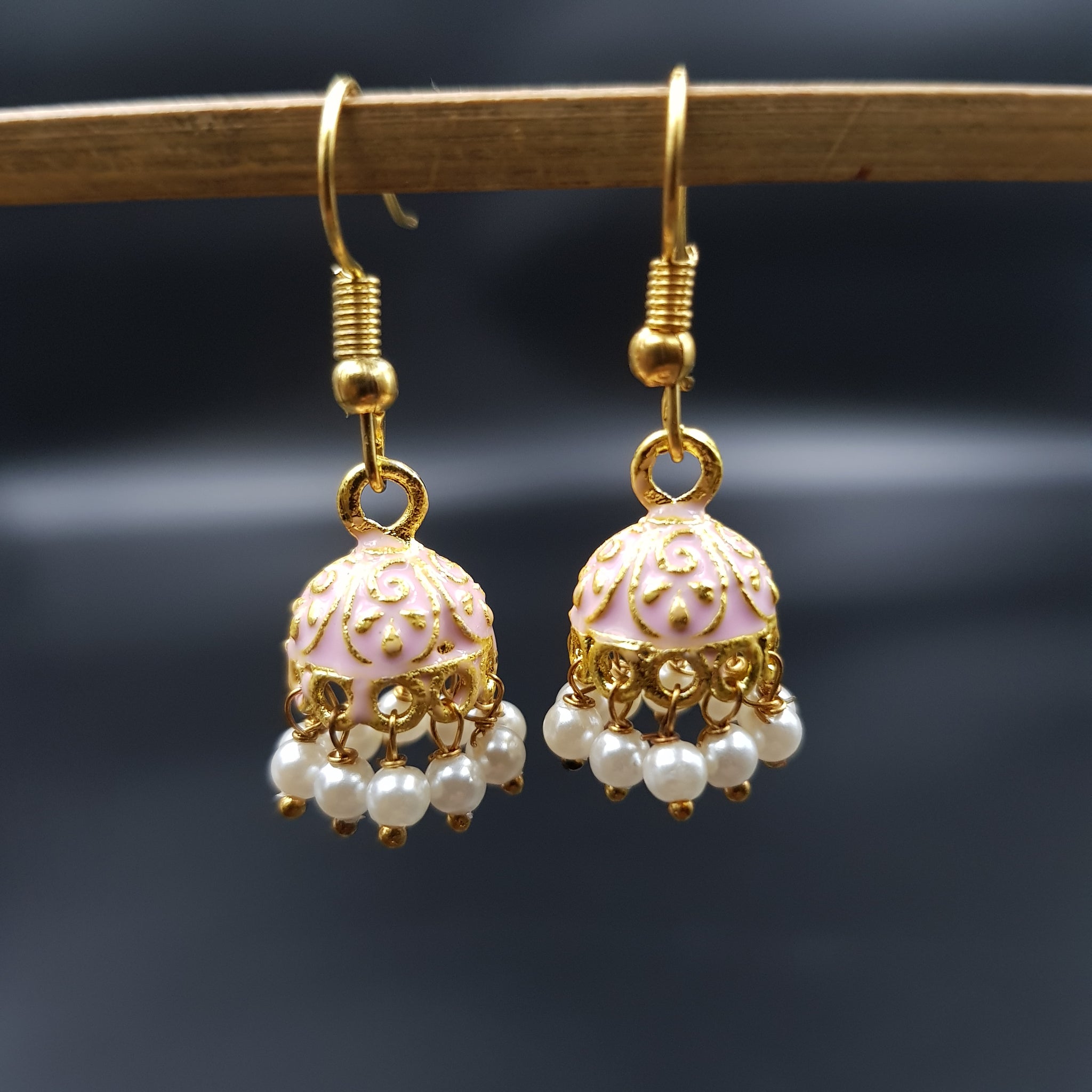 Meenakari Jhumki Fashion Earring 9905-R