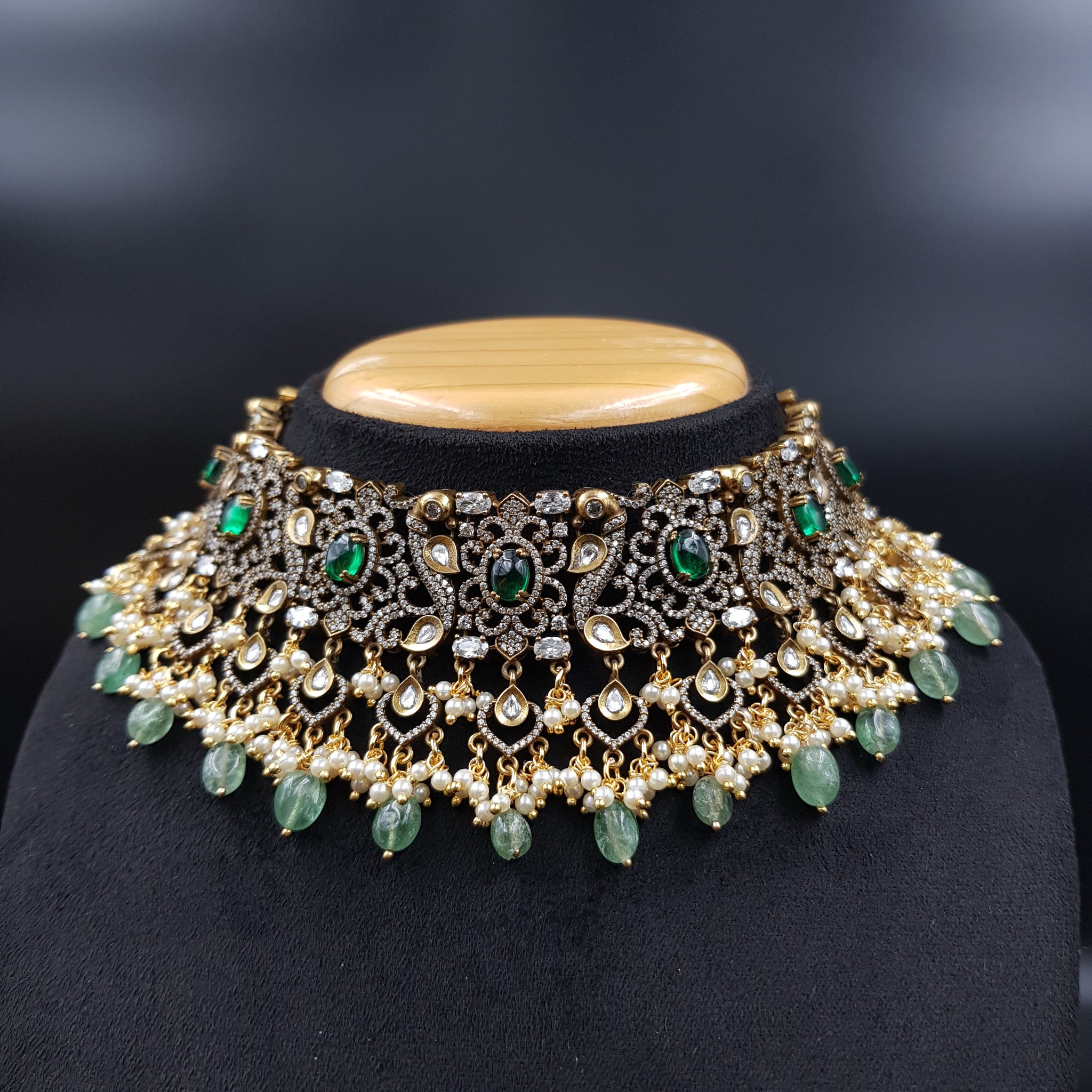 Choker Kundan Necklace Set 11069-21