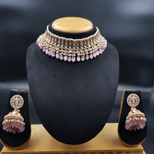 Choker Kundan Necklace Set 10229-28