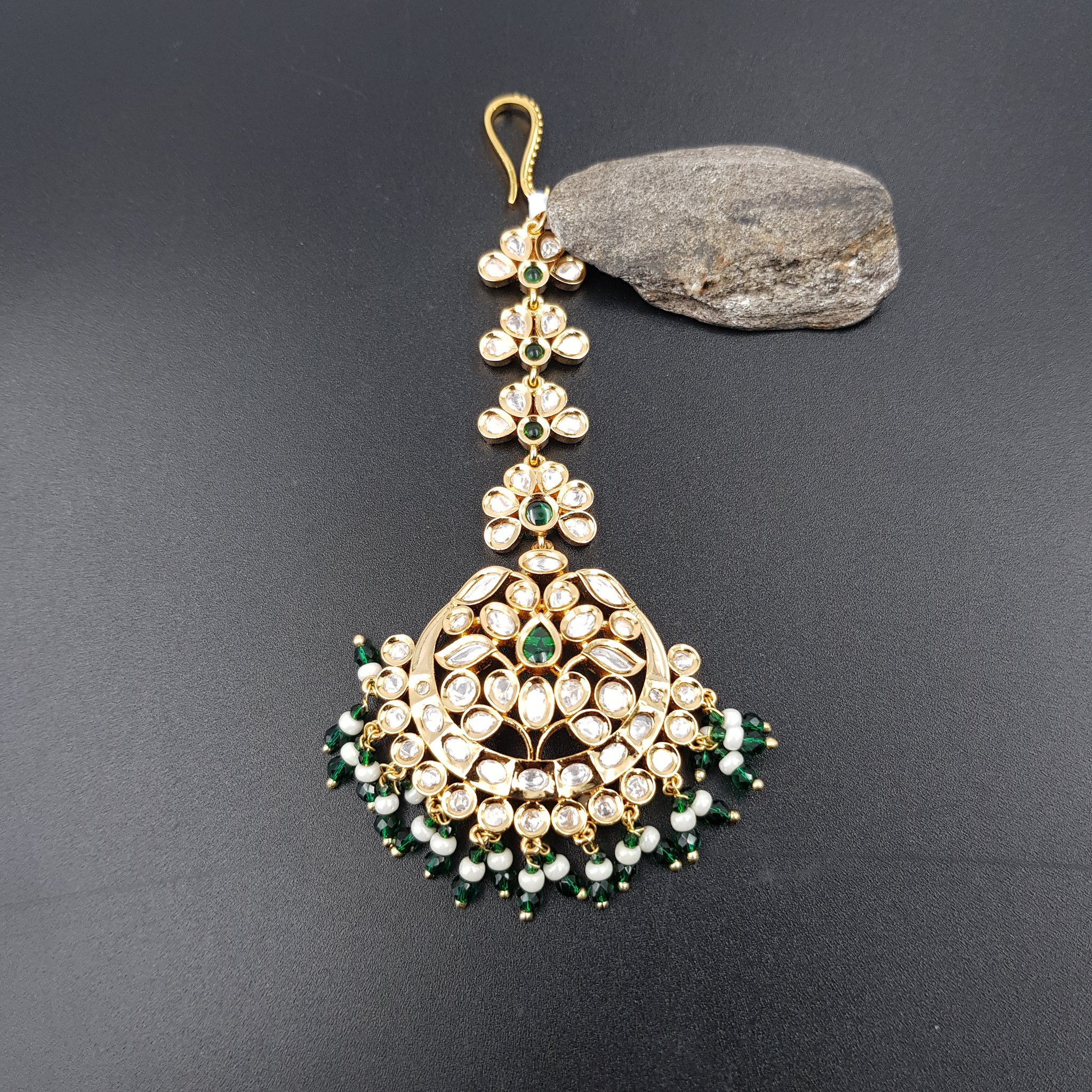 Kundan Maang Tikka 10338-28