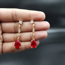 Danglers Zircon/AD Earring 10441-28