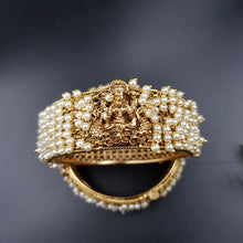Antique Gold Finish Bangles/Kada 10196-28