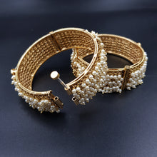 Antique Gold Finish Bangles/Kada 10196-28