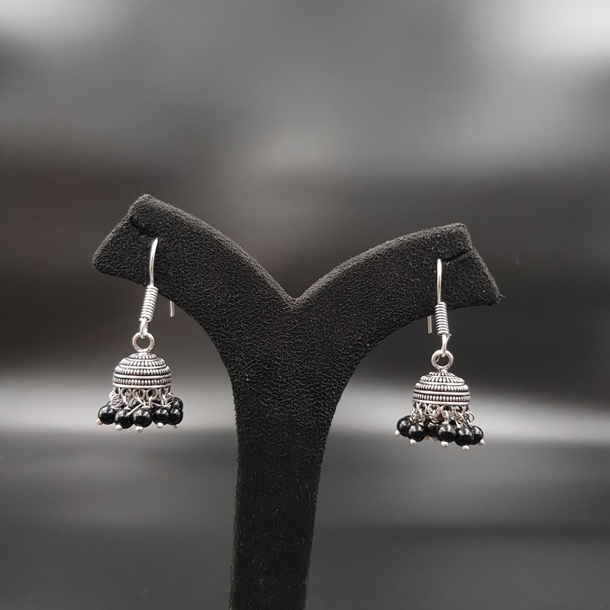 Jhumki Oxidized Earring 11293-28