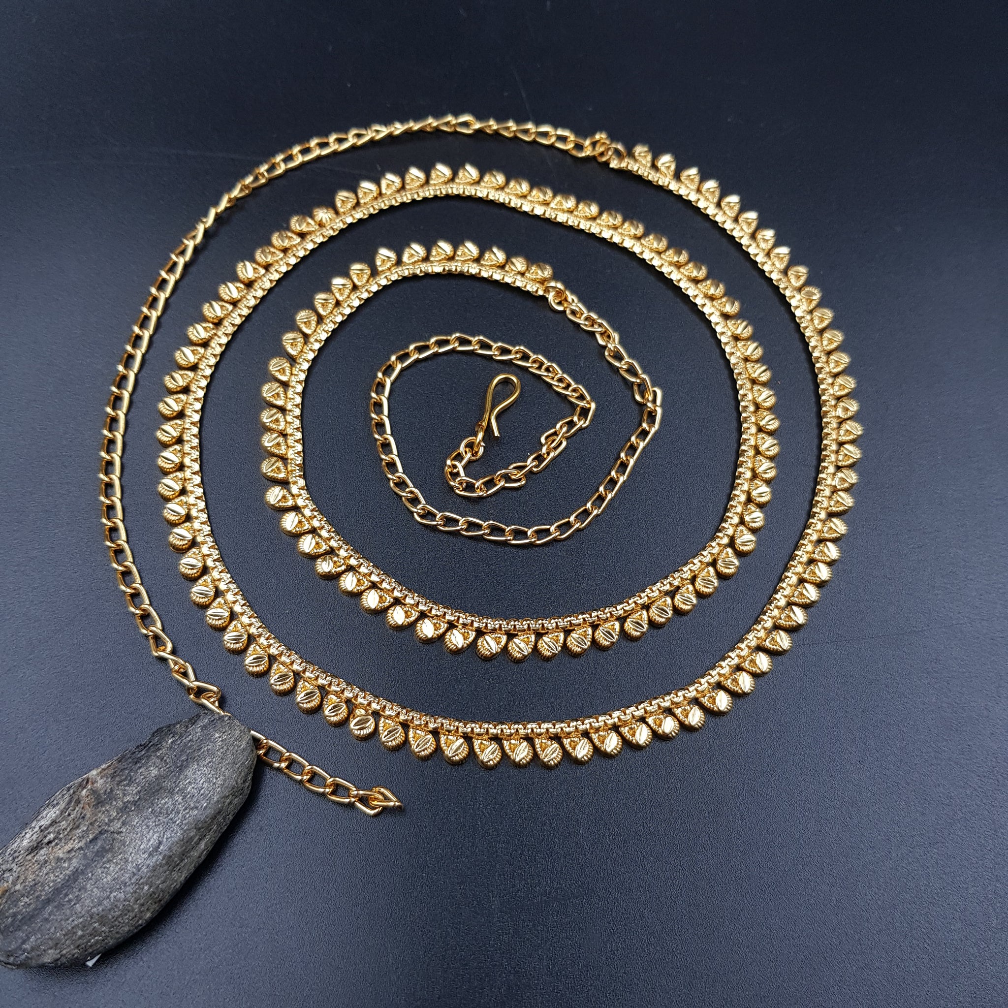 Gold Look Kamarband 11226-1