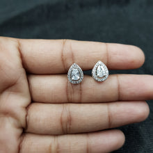 Tops/Studs Zircon/AD Earring 10493-28
