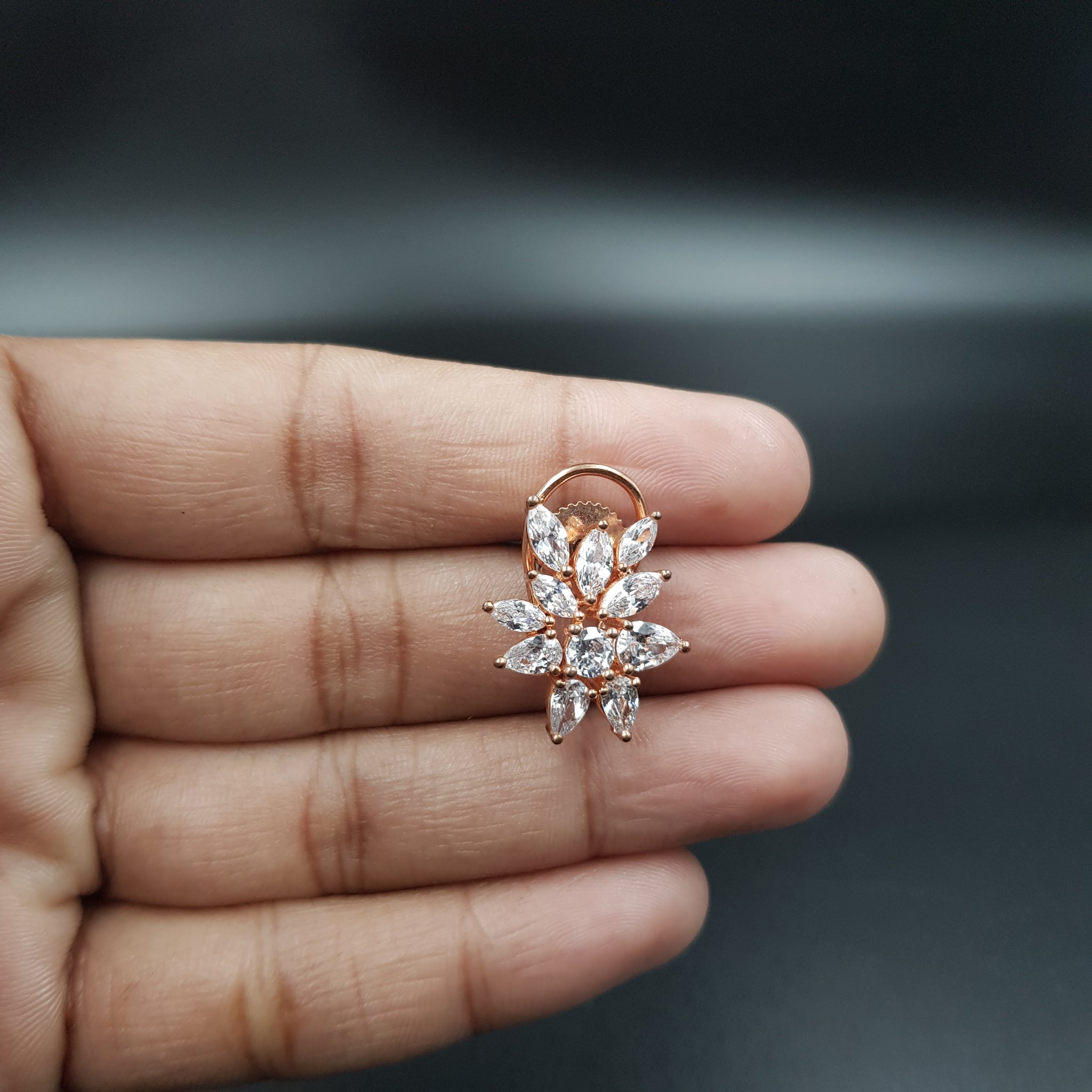 Tops/Studs Zircon/AD Earring 11392