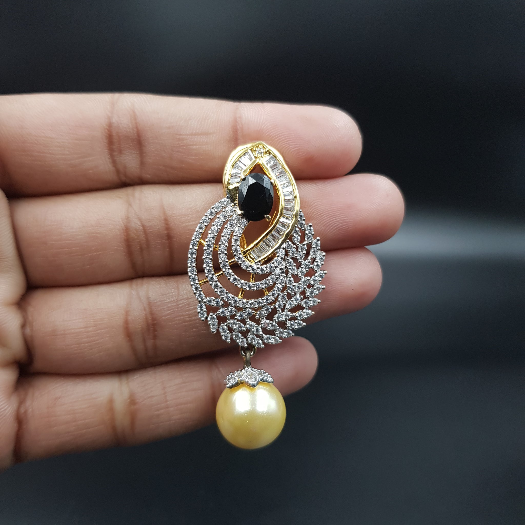 Light Earring Zircon/AD Earring 11397