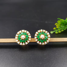 Tops/Studs Jadau Earring 11377-48